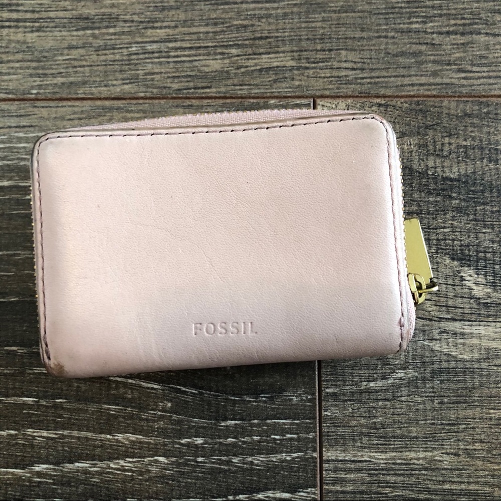 Fossil Pink Cardholder